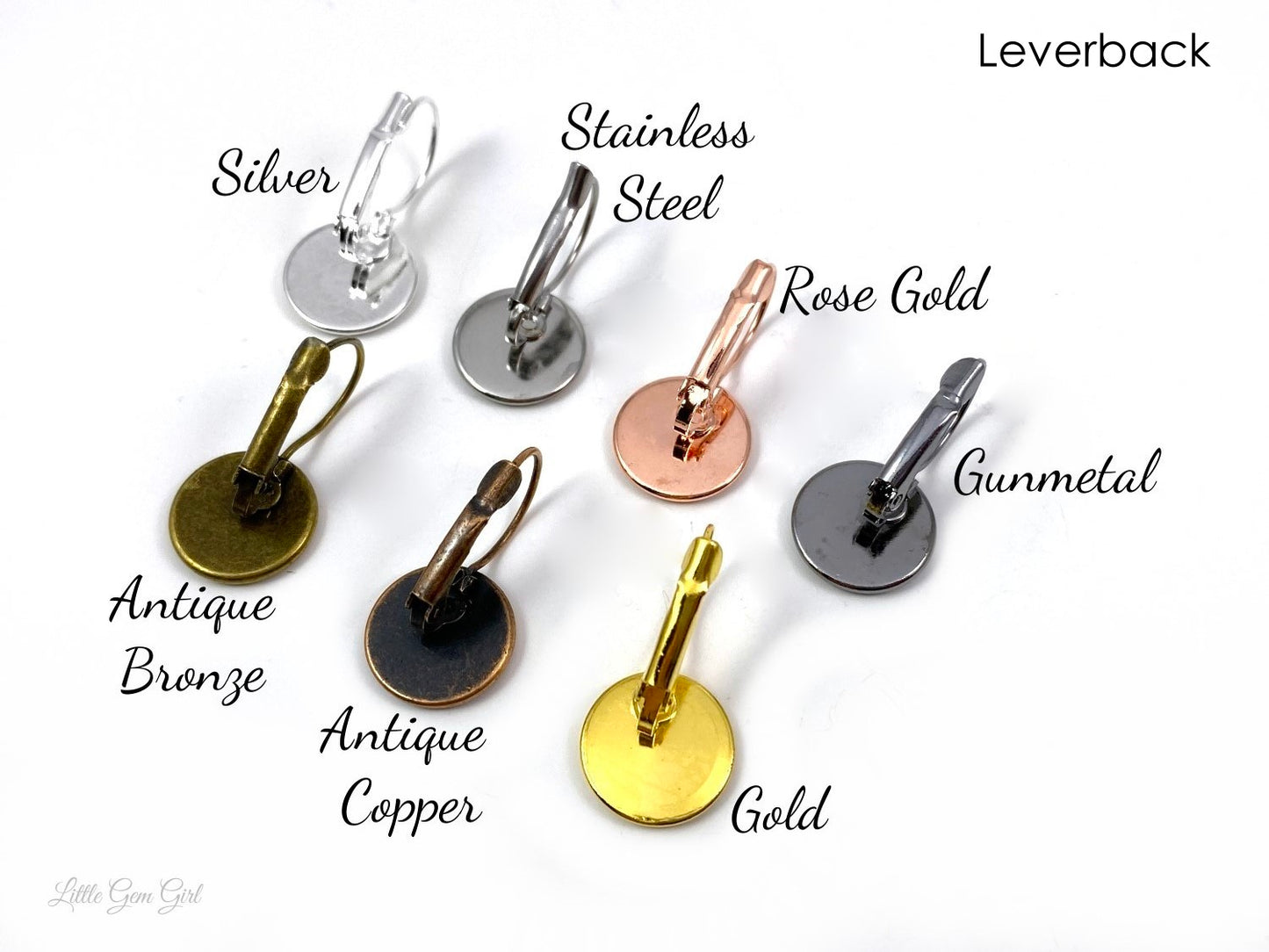 Custom Lunar Phase Birth Moon Earrings - Glow in the Dark Zodiac Dangle or Stud - Six Settings Colors Available