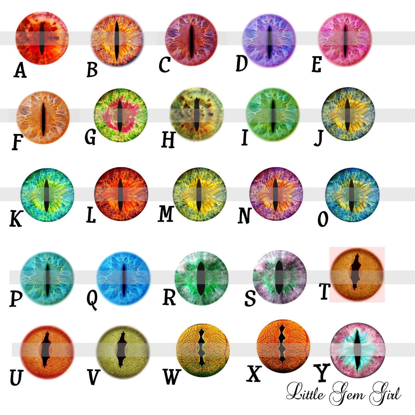 Glow in the Dark Cat Eye Earrings - Glowing Animal Eye Stainless Steel Hypoallergenic Studs - 25 Eye Colors Available