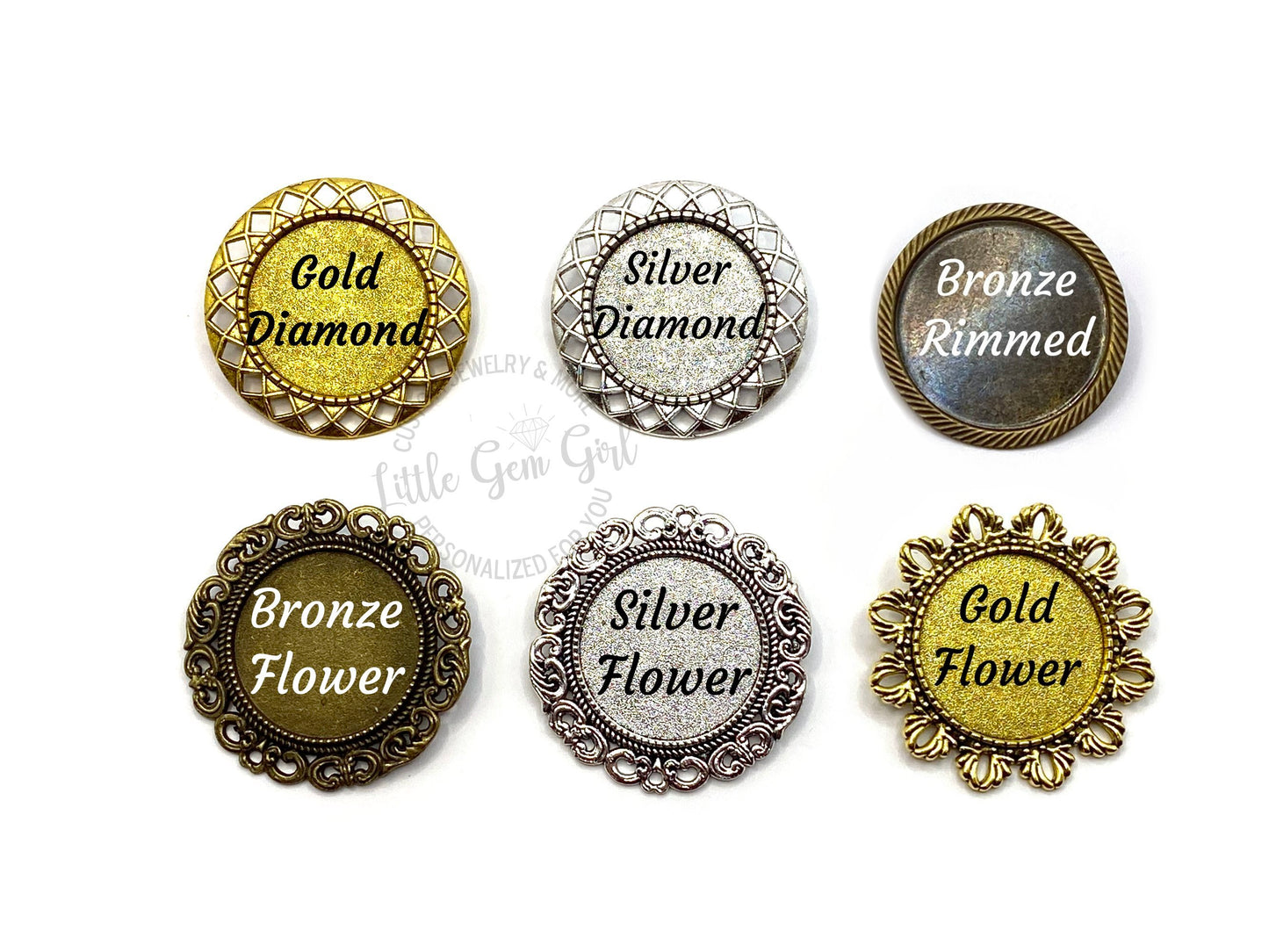 Custom Photo Brooch Available in 6 Styles - Personalized Picture Memorial Pin - Silver, Bronze or Gold In Memory Boutonniere Charms