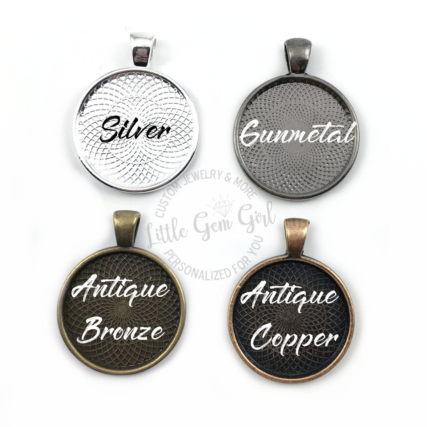 Personalized Custom Photo and Handwriting Double Sided Keychain or Necklace Pendant - Loved Ones Signature Handwritten Message
